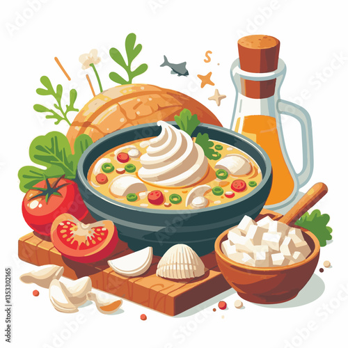food, delicious, chowder, bowl, soup, clam, seafood, dinner, potato, meal, gourmet, cream, creamy, healthy, lunch, shellfish, fresh, cuisine, parsley, spoon, dish, milk, white, bread, hot, american, b