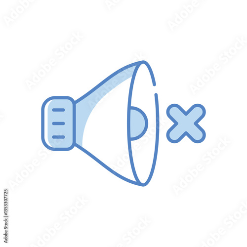 Mute Vector icon