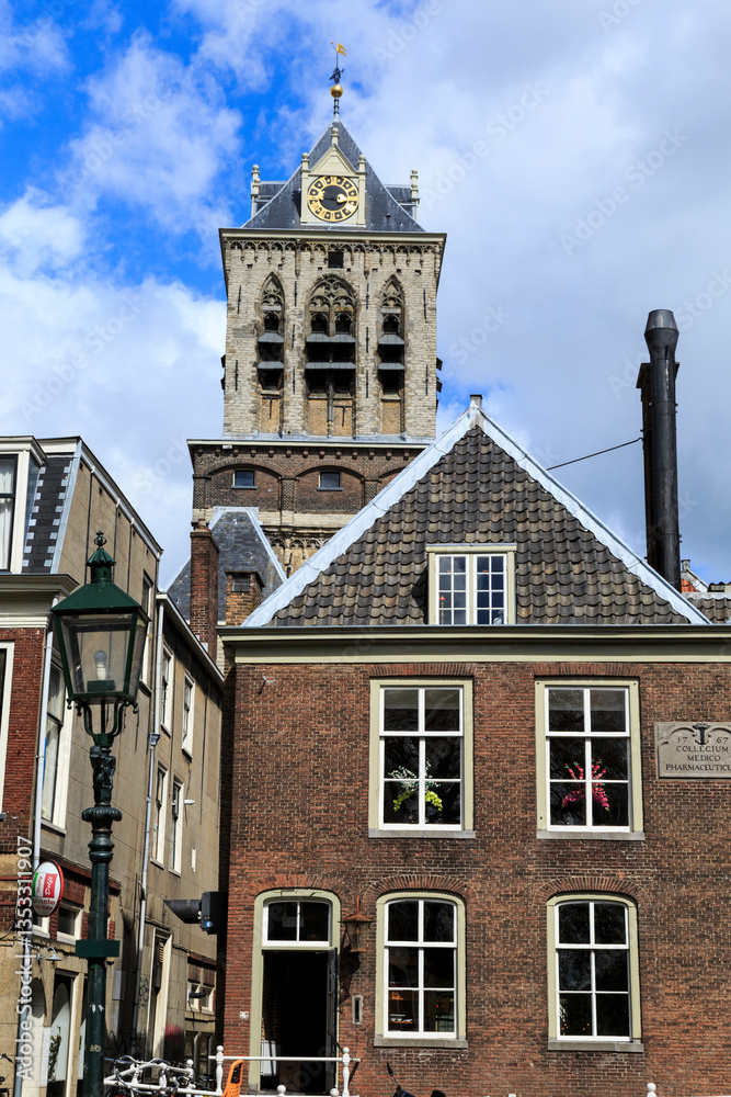 Europe, Netherlands, South Holland, Delft. South Holland residential Architecture.