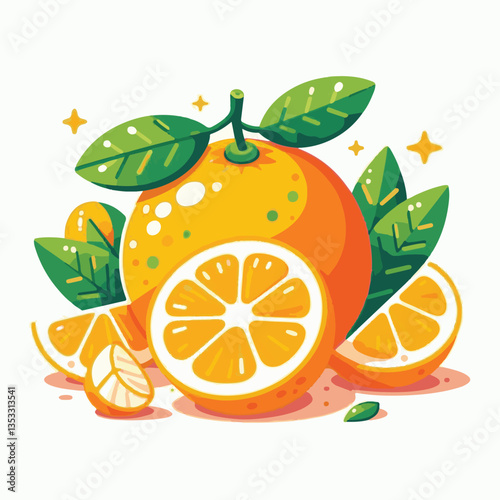 food, fruit, orange, mandarin, citrus, clementine, fresh, background, sweet, tropical, tangerine, organic, healthy, natural, closeup, vitamin, vegetarian, ripe, diet, isolated, leaf, green, juicy, des