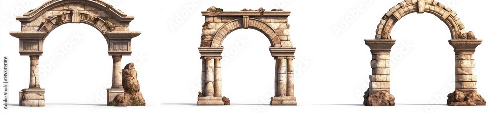 Naklejka premium Ancient Archways