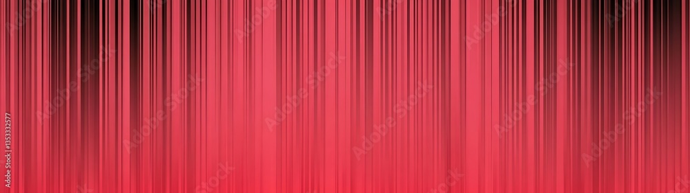 Obraz premium Vertical Lines Of Red Shade Appear From Top To Bottom