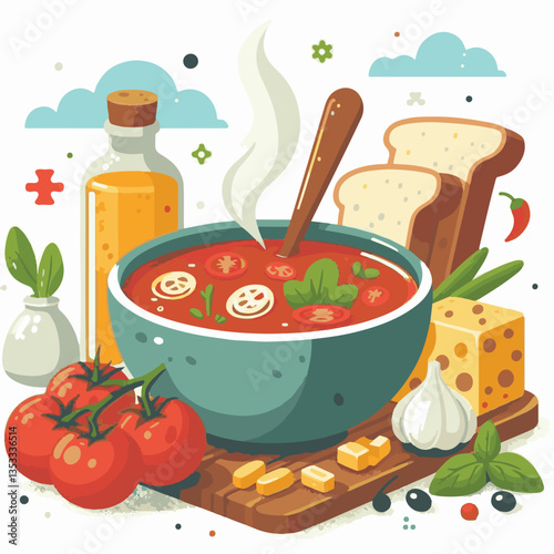 food, soup, chowder, meal, cuisine, delicious, seafood, bowl, lunch, vegetable, gourmet, cream, creamy, potato, dinner, fresh, white, hot, fish, american, dish, clam, bread, healthy, milk, carrot, par