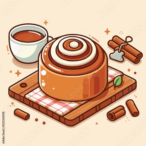 breakfast, bakery, roll, delicious, dessert, sweet, snack, cinnamon, bread, bun, food, cake, fresh, spiral, sugar, tasty, homemade, pastry, background, cinnamon roll, dough, icing, baked, cooking, iso