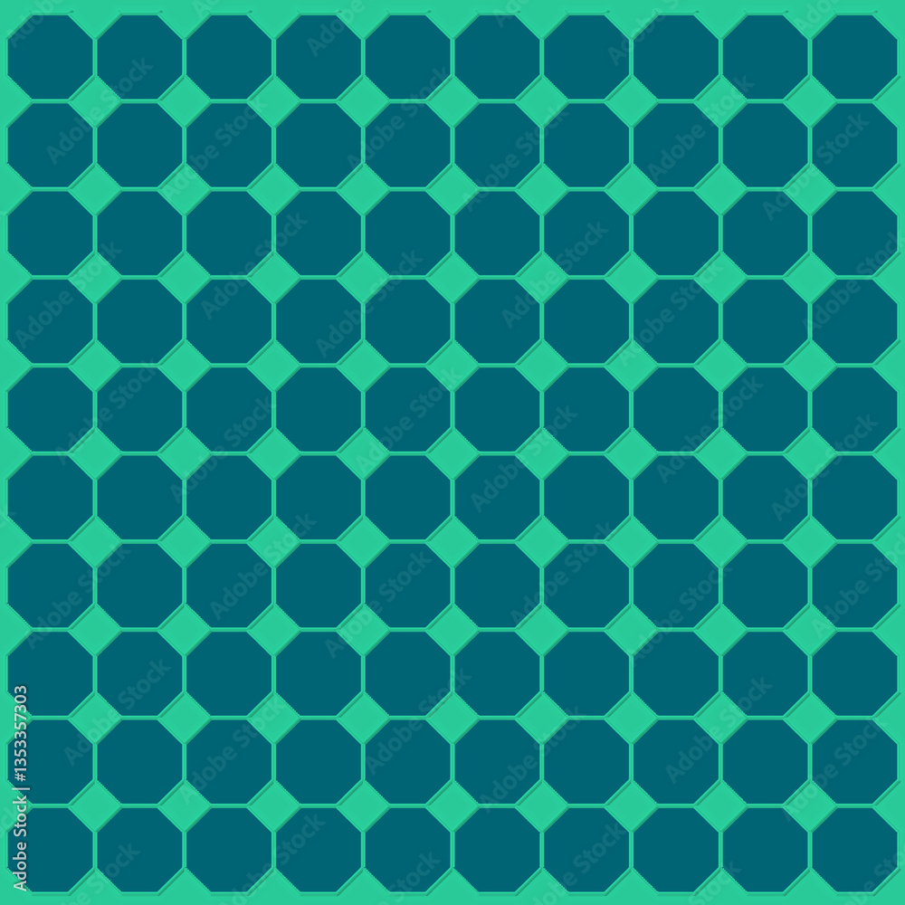 Floral geometric patterns, seamless paper and mosaic fabric Floral geometric patterns, seamless paper and mosaic fabric