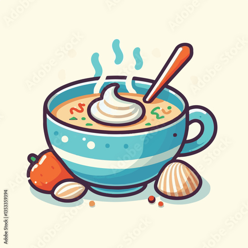 food, delicious, chowder, bowl, soup, clam, seafood, dinner, potato, meal, gourmet, cream, creamy, healthy, lunch, shellfish, fresh, cuisine, parsley, spoon, dish, milk, white, bread, hot, american, b