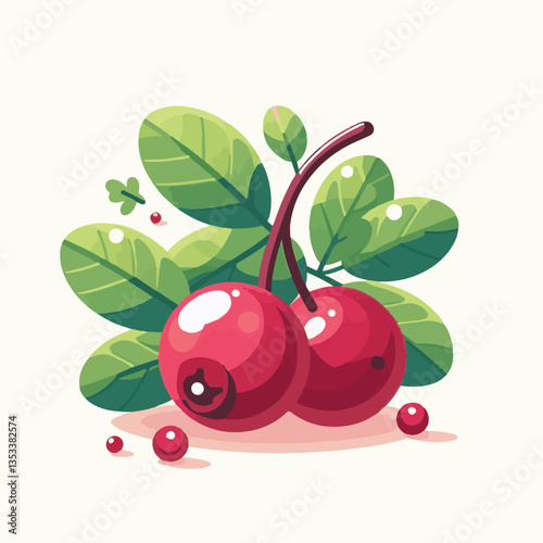 red, fruit, food, cranberry, ripe, berry, organic, juicy, isolated, background, fresh, healthy, sweet, group, green, cowberry, lingonberry, vitamin, cranberries, leaf, white, leaves, raw, natural, ber