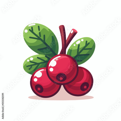 red, fruit, food, cranberry, ripe, berry, organic, juicy, isolated, background, fresh, healthy, sweet, group, green, cowberry, lingonberry, vitamin, cranberries, leaf, white, leaves, raw, natural, ber