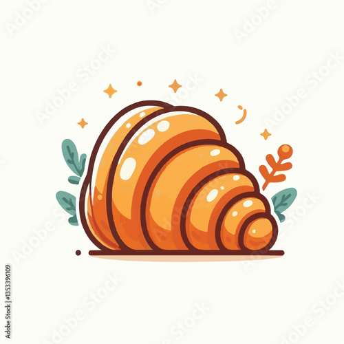 croissant, food, dessert, bakery, breakfast, delicious, cafe, snack, pastry, french, bread, sweet, meal, fresh, tasty, isolated, bake, background, cuisine, vector, eat, morning, crust, illustration, d