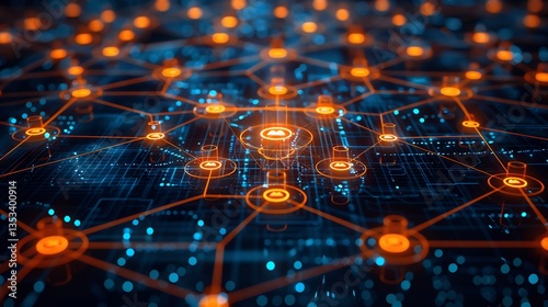 High resolution conceptual depiction of brand reputation where customer perception visualized as a glowing prototype of trust loyalty and engagement
