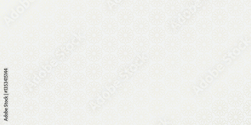 Elegant Beige Floral Pattern With Subtle Texture and Intricate Design