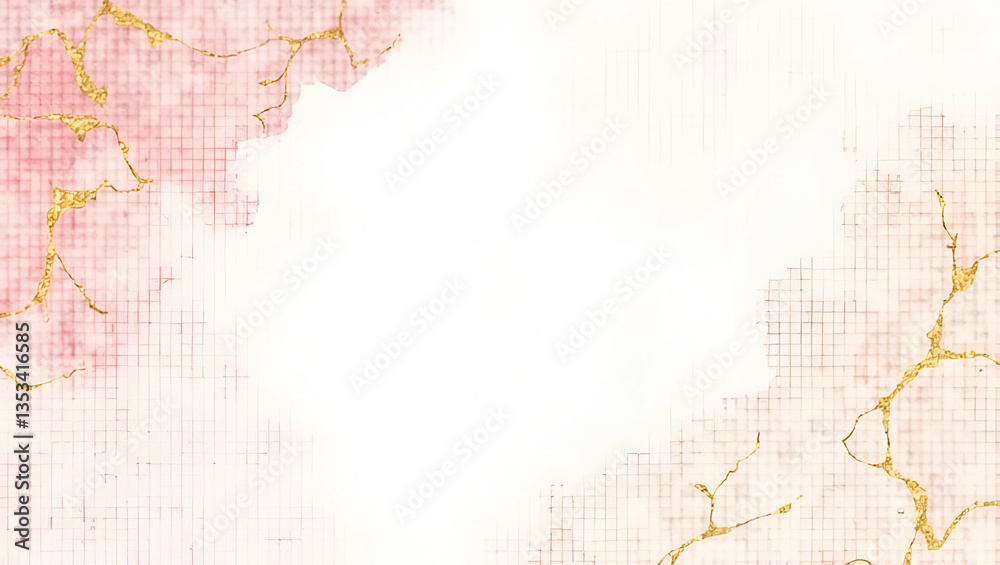 Fototapeta premium Elegant Abstract Watercolor Art for Wedding Invitations & Banners