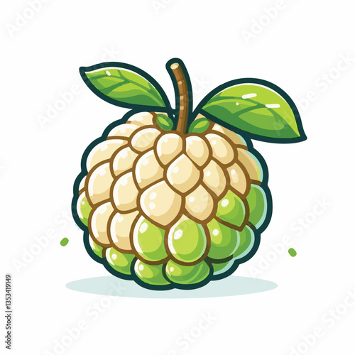 fruit, tropical, healthy, food, fresh, organic, nature, sweet, background, green, vegetarian, ripe, delicious, diet, vitamin, freshness, exotic, juicy, custard apple, nutrition, custard, tasty, agricu