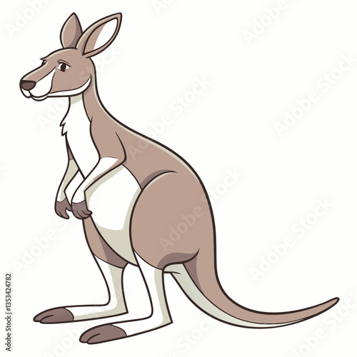 kangaroo with baby
