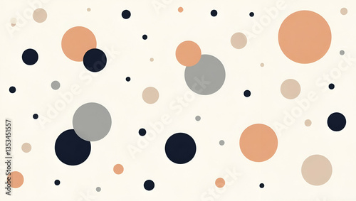 Stylish Scandinavian Circle Tile Pattern for Modern Home Decor