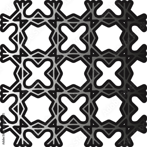 Metal pattern. Abstract metallic background. Wallpaper with repeat pattern.