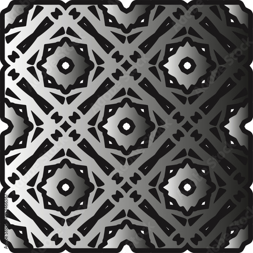 Metal pattern. Abstract metallic background. Wallpaper with repeat pattern.