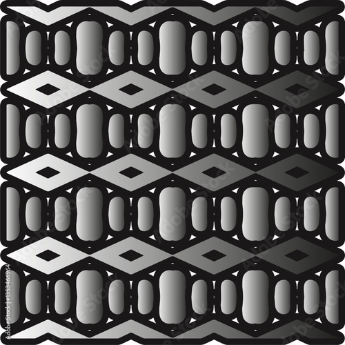 Metal pattern. Abstract metallic background. Wallpaper with repeat pattern.
