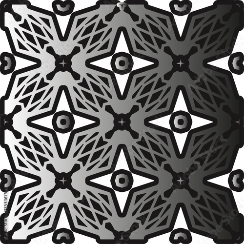 Metal pattern. Abstract metallic background. Wallpaper with repeat pattern.