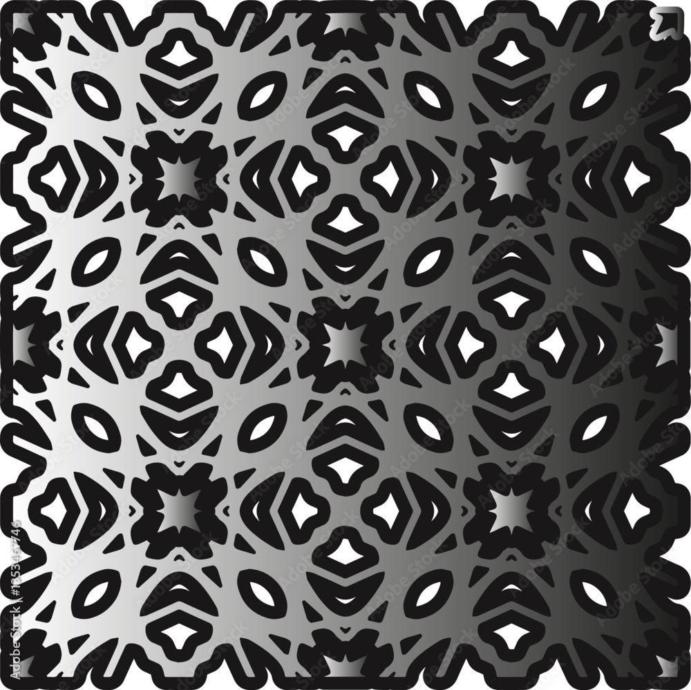 Obraz premium Metal pattern. Abstract metallic background. Wallpaper with repeat pattern.