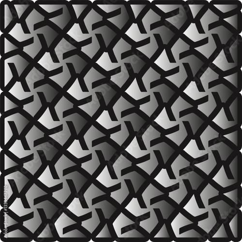 Metal pattern. Abstract metallic background. Wallpaper with repeat pattern.