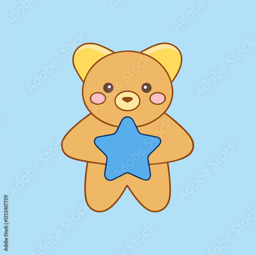 teddy bear on a white background