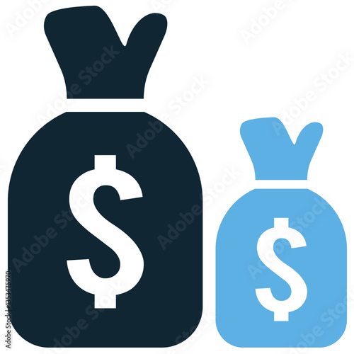 Venture icon vector representing business exploration, risk-taking, and investment. Ideal for entrepreneurship, startups, and corporate funding.