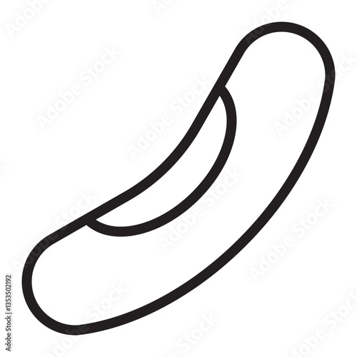 Jelly Beans Vector Line Icon Design