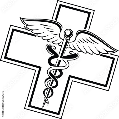 caduceus medical symbol