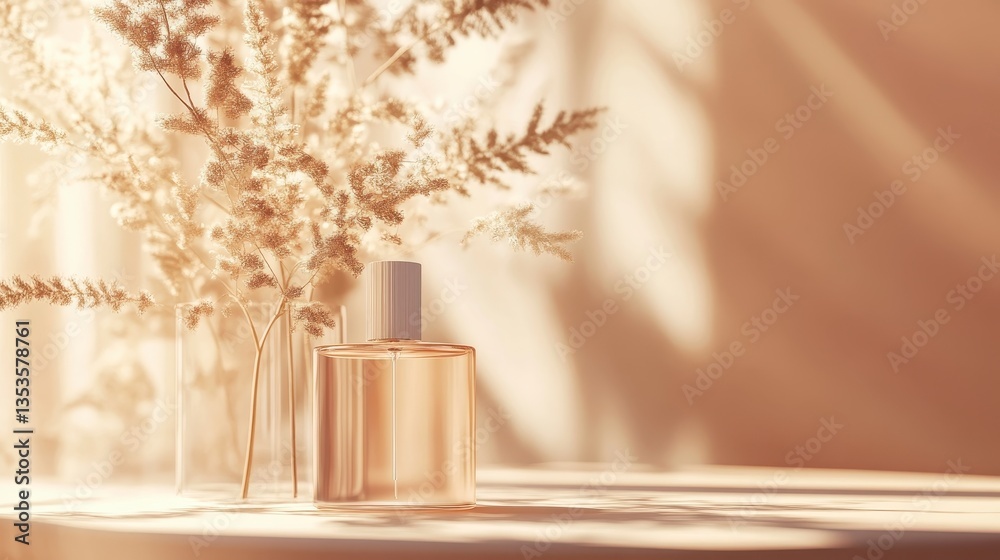 Elegant Perfume Bottle Display Elegant Perfume Bottle Display