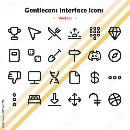 Gentlecons Interface Icons Collection