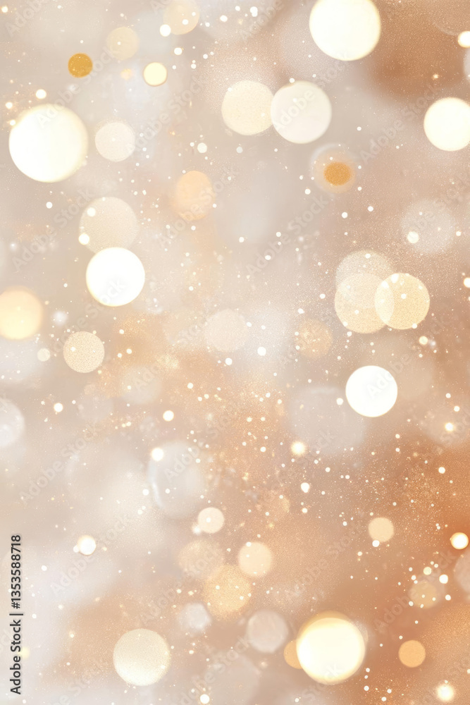 Soft bokeh lights create dreamy, warm atmosphere with golden hues and gentle sparkles Soft bokeh lights create dreamy, warm atmosphere with golden hues and gentle sparkles