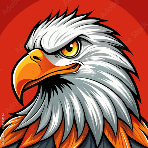American bald eagle head vector illustration, a wild symbol of freedom, eagle, bald, american, head, vector, illustration, freedom, symbol, bird, wildlife, animal, nature, patriotic, usa, america