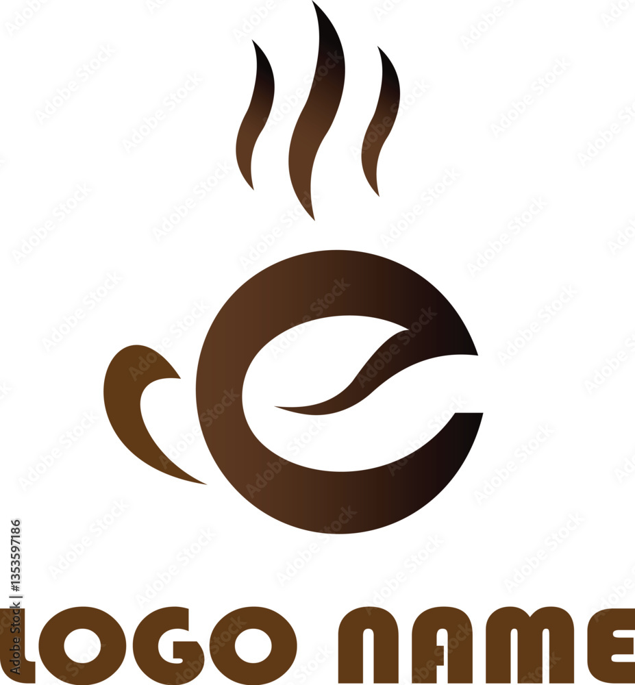 Obraz premium coffee logo , tea logo vector design