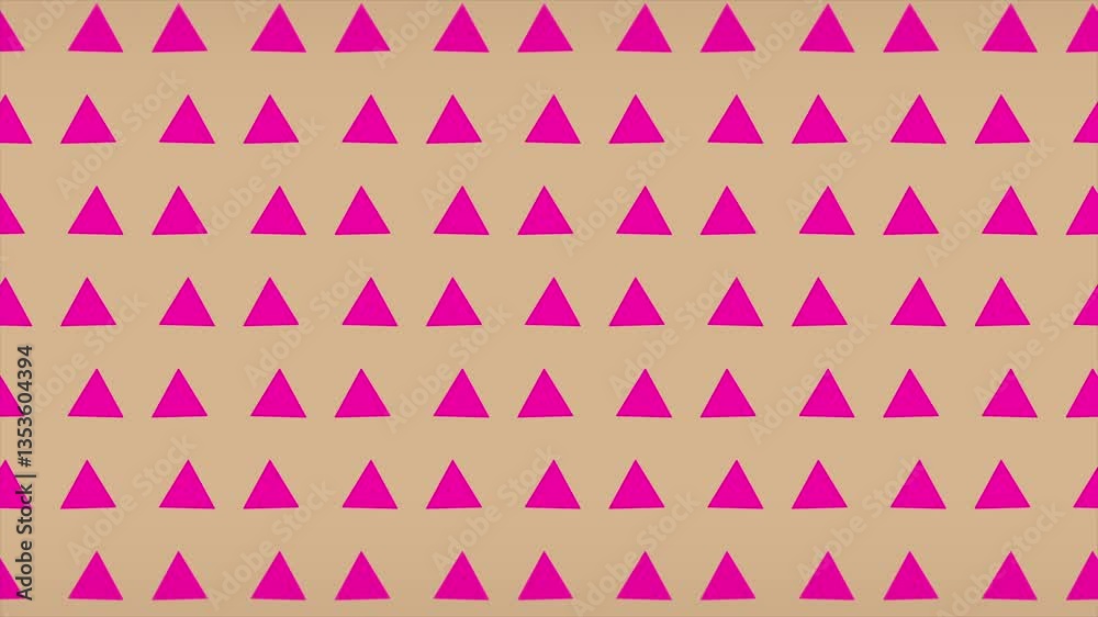 Pink Triangles Tan Background Geometric Pattern Pink Triangles Tan Background Geometric Pattern