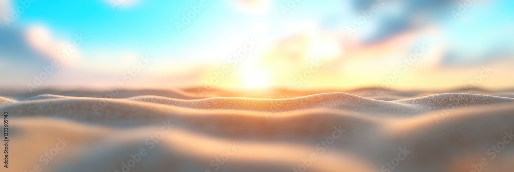 Obraz premium Sunrise on Sandy Dunes