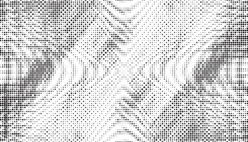 Halftone background vector, abstract backdrop design with two tone pattern and copy space for edit your content