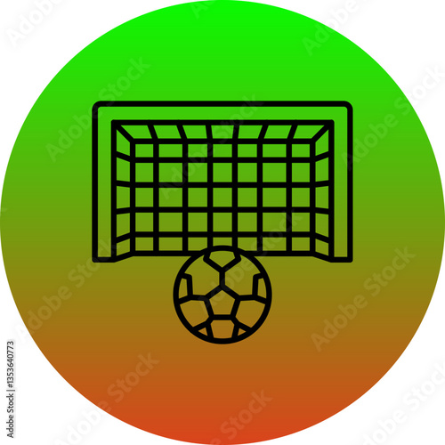Football goal Icon