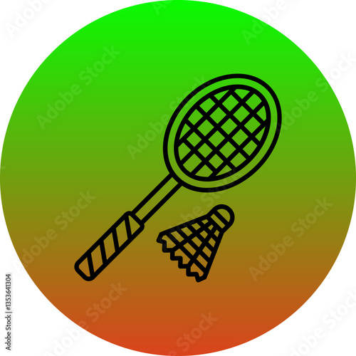 Badminton Icon