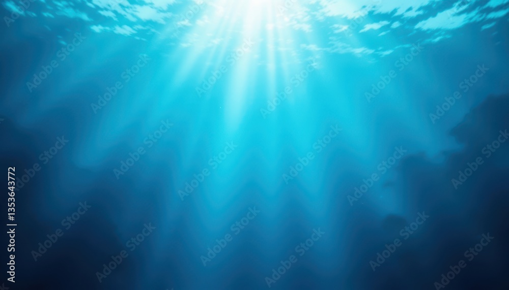 Underwater Scene Generate an underwater view with soft blue hues and gentle light filtering from the surface Underwater Scene Generate an underwater view with soft blue hues and gentle light filtering from the surface