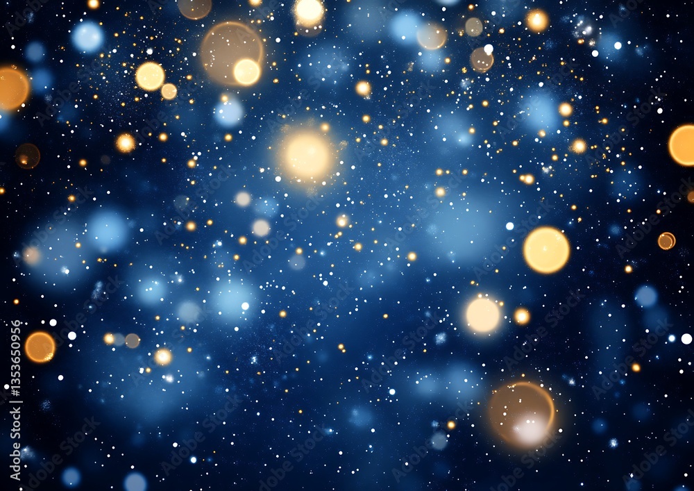 Obraz premium A captivating abstract background composed of floating luminous particles