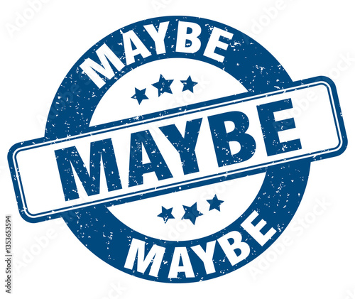 maybe stamp. maybe label. round grunge sign