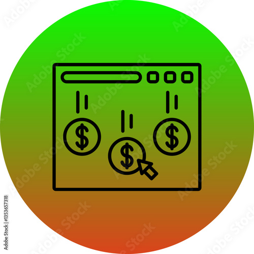 Cost per click Icon