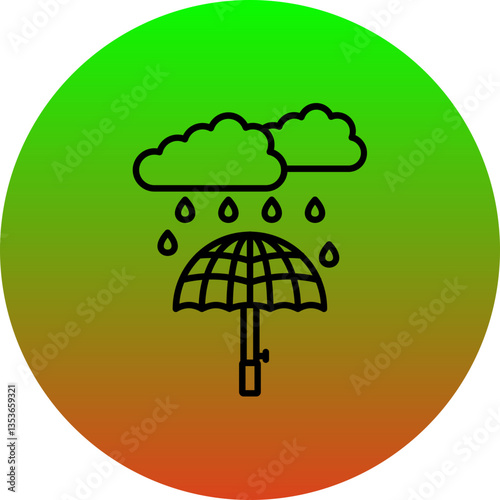 Raining Icon
