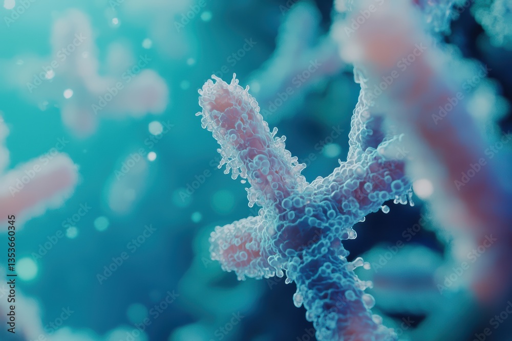 Detailed view of telomeres showcasing their intricate structure and biological significance, evoking sense of wonder about cellular processes and life itself Detailed view of telomeres showcasing their intricate structure and biological significance, evoking sense of wonder about cellular processes and life itself