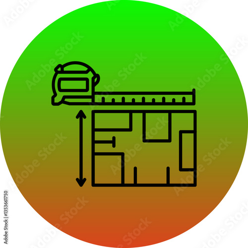 Measuring tool Icon