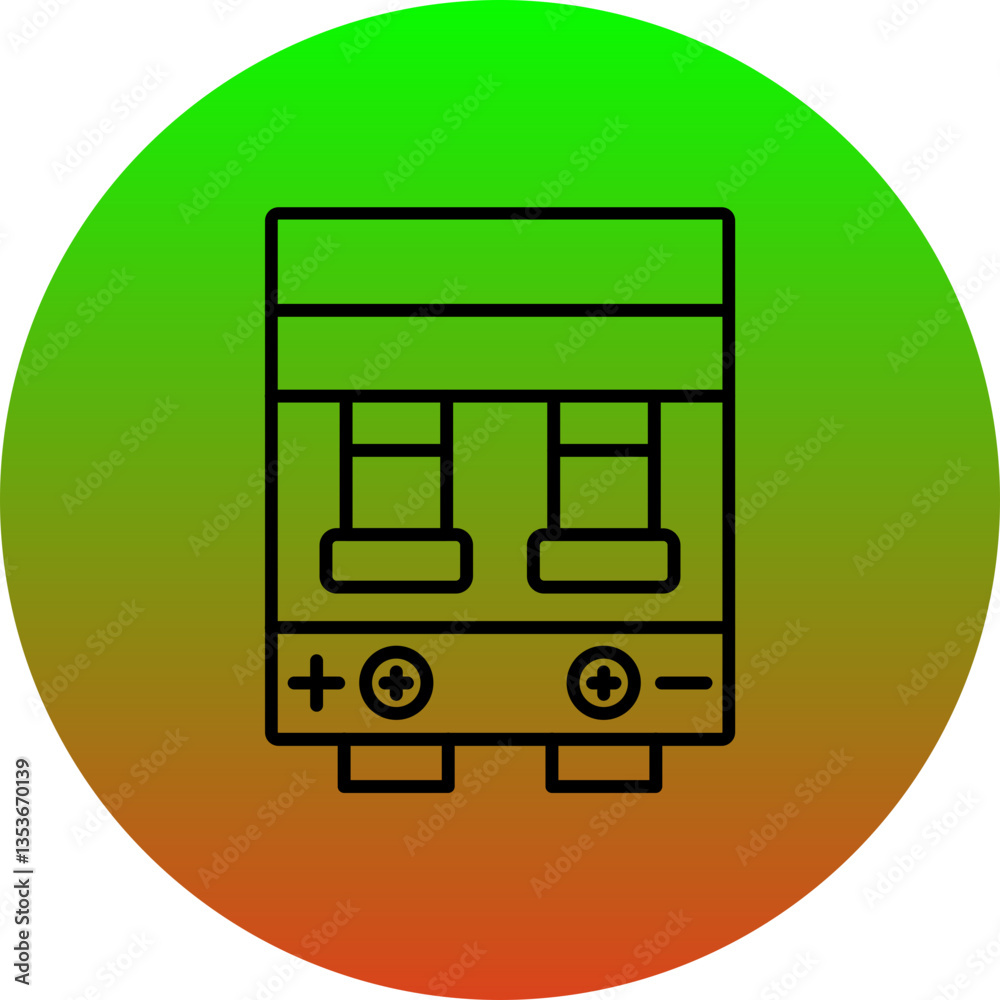 Circuit breaker Icon Circuit breaker Icon