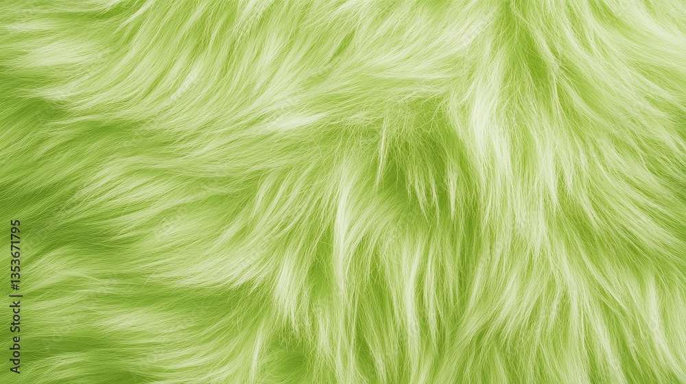 A vibrant, textured surface of fluffy green material, evoking a sense of playfulness and creativity. A vibrant, textured surface of fluffy green material, evoking a sense of playfulness and creativity.