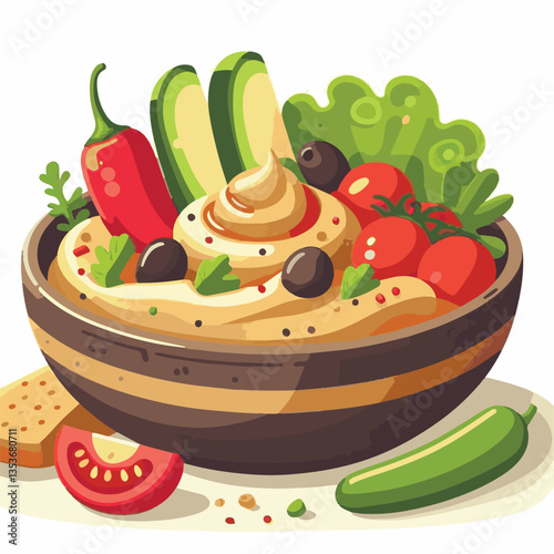 cuisine, eggplant, food, arabic, appetizer, vegetarian, traditional, babaganoush, hummus, turkish, dip, vegetable, lebanese, mediterranean, parsley, ganoush, snack, baba, arabian, healthy, aubergine, 