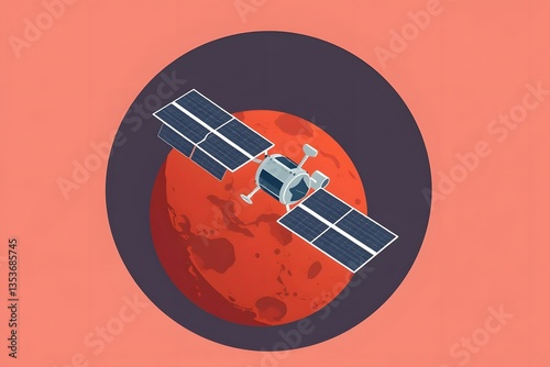 Mars Orbiter: Exploring the Red Planet from Above